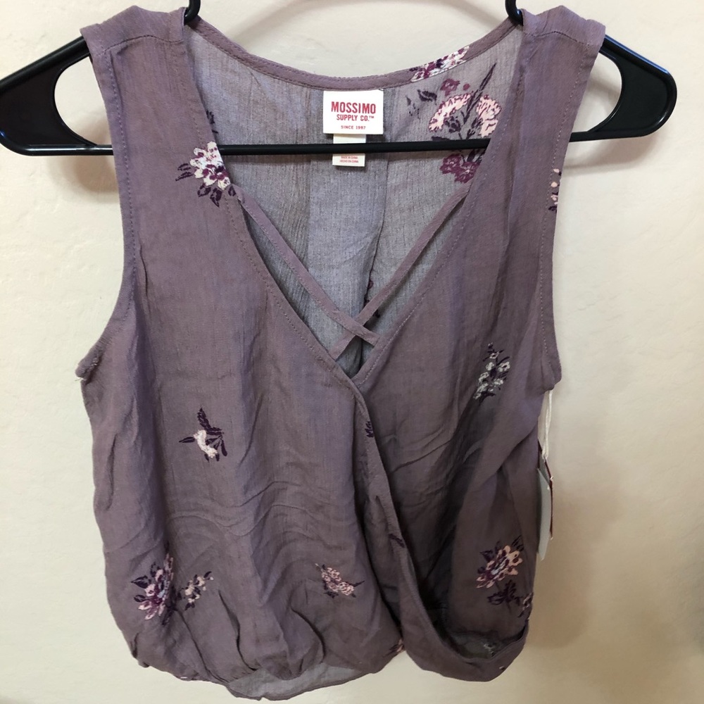 Mossimo Purple Tank Top